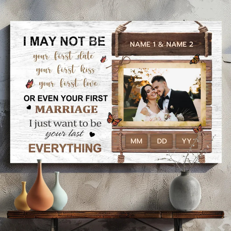 Custom Wedding Canvas - 
