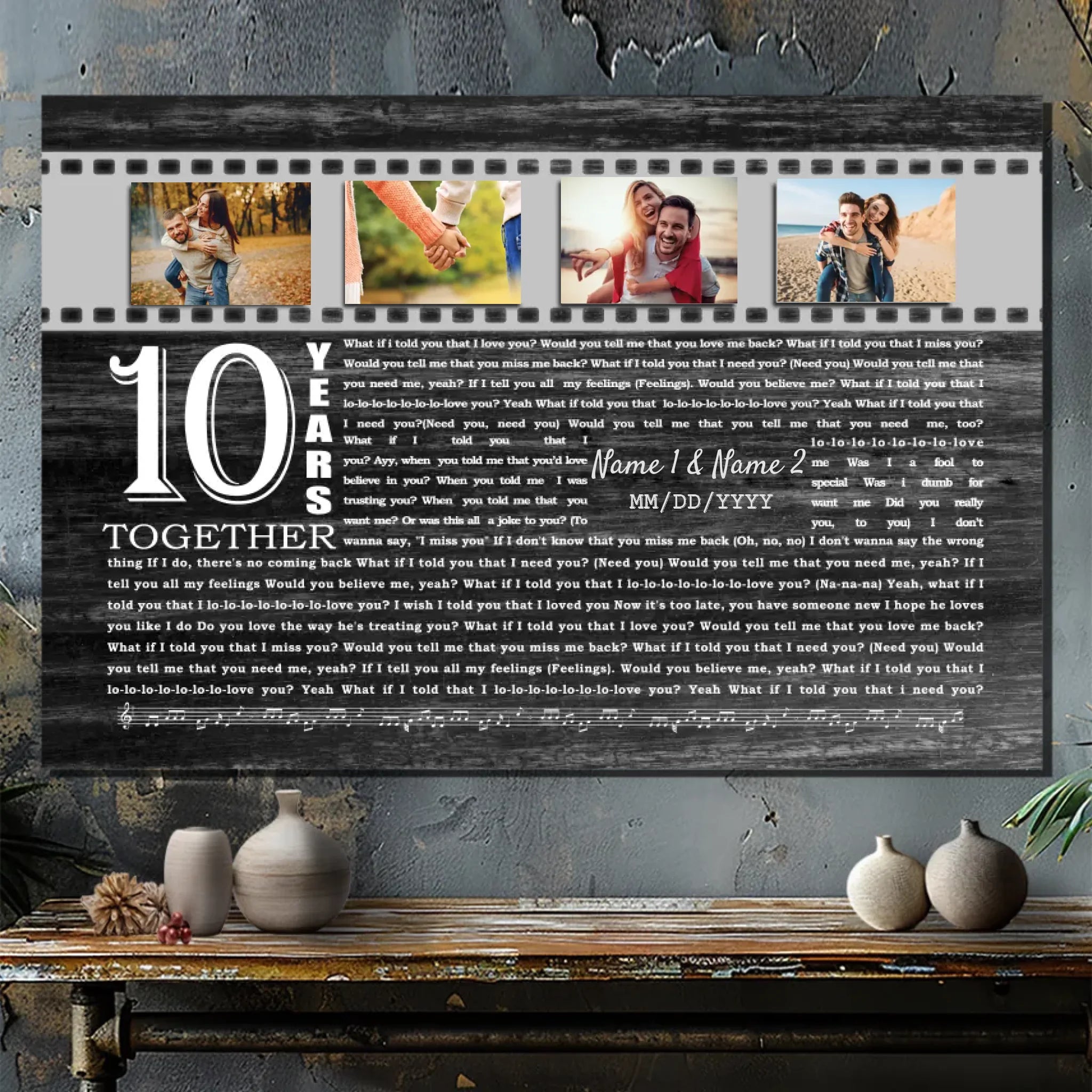 Custom Love Canvas At 89Prints - Romantic Personalized Wall Art