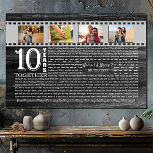 Custom Love Canvas At 89Prints - Romantic Personalized Wall Art