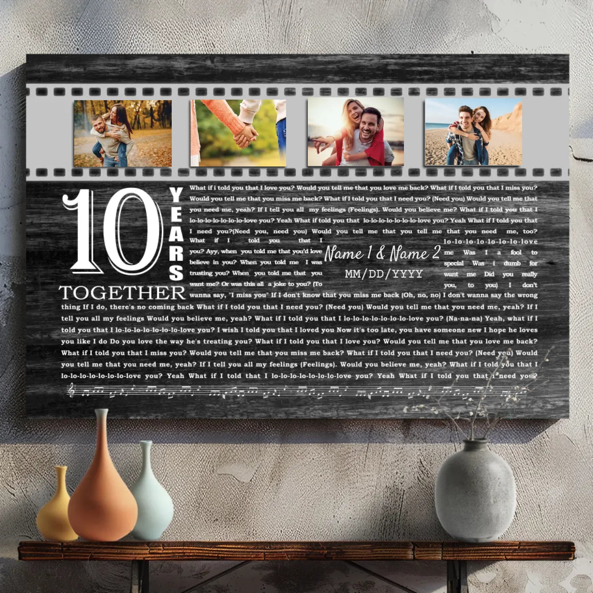 Custom Love Canvas At 89Prints - Romantic Personalized Wall Art