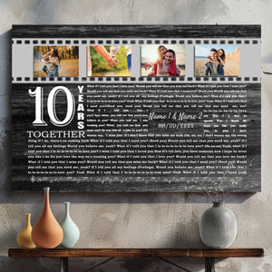 Custom Love Canvas At 89Prints - Romantic Personalized Wall Art