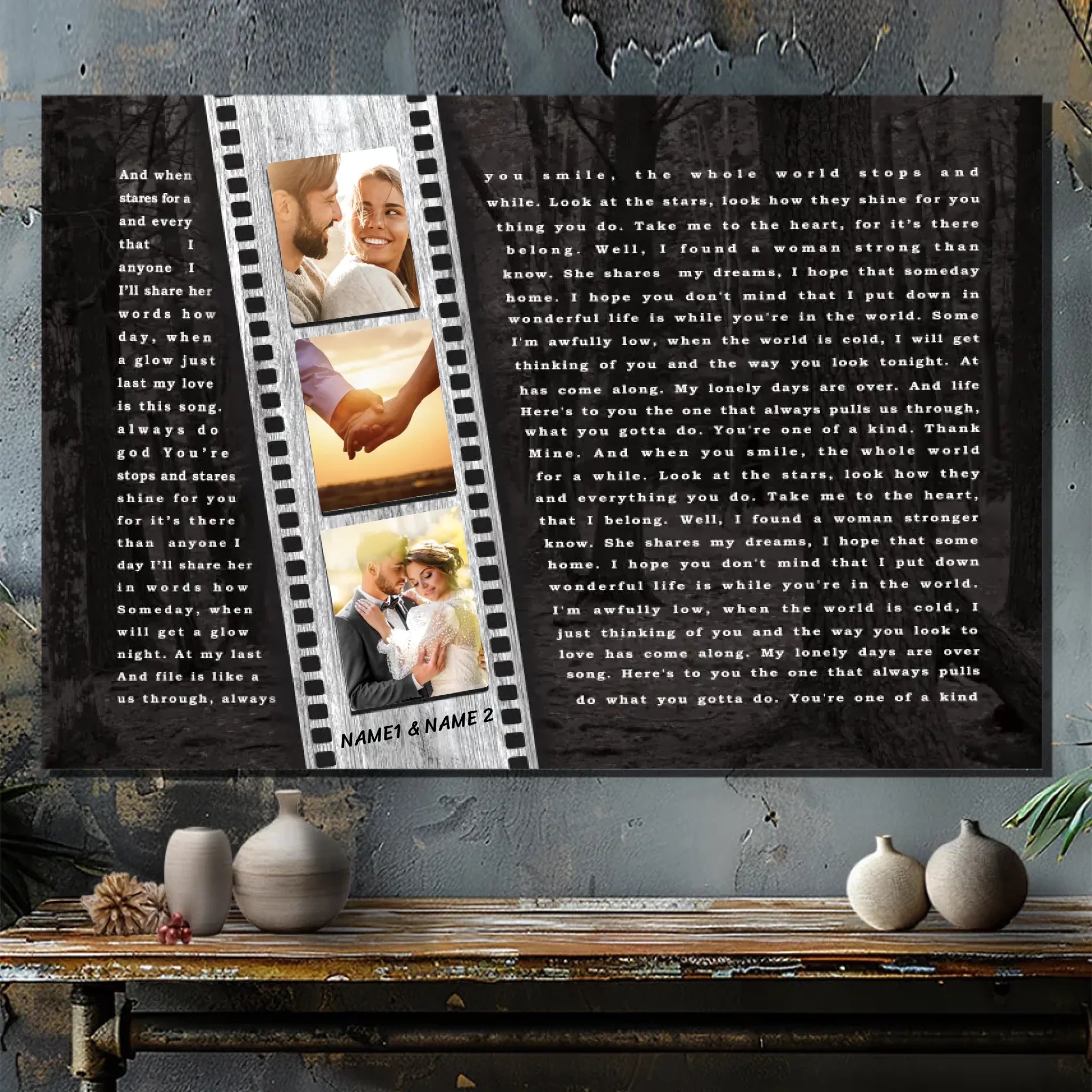 Personalized Love Canvas: Celebrate Your Unique Bond | 89Prints