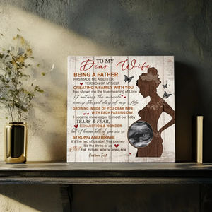 Custom canvas painting: Celebrating Our Journey of Love and Family | 89Prints