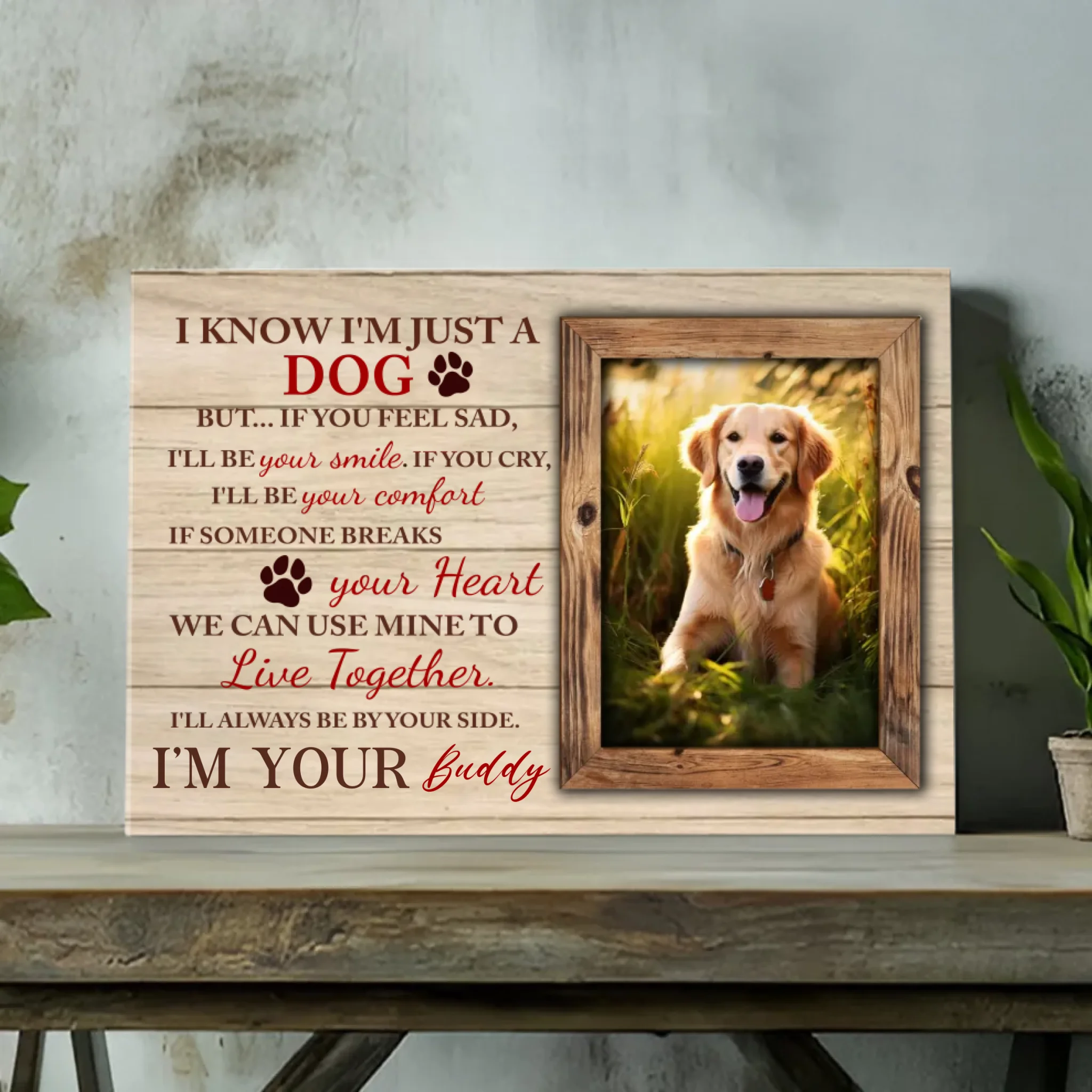 Custom Dog Portrait Canvas: Your Furry Best Friend At 89Prints