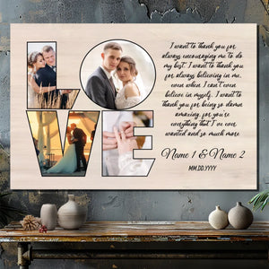 Customizable Wedding Canvas | 
