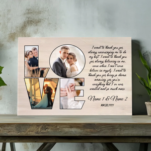 Customizable Wedding Canvas | 