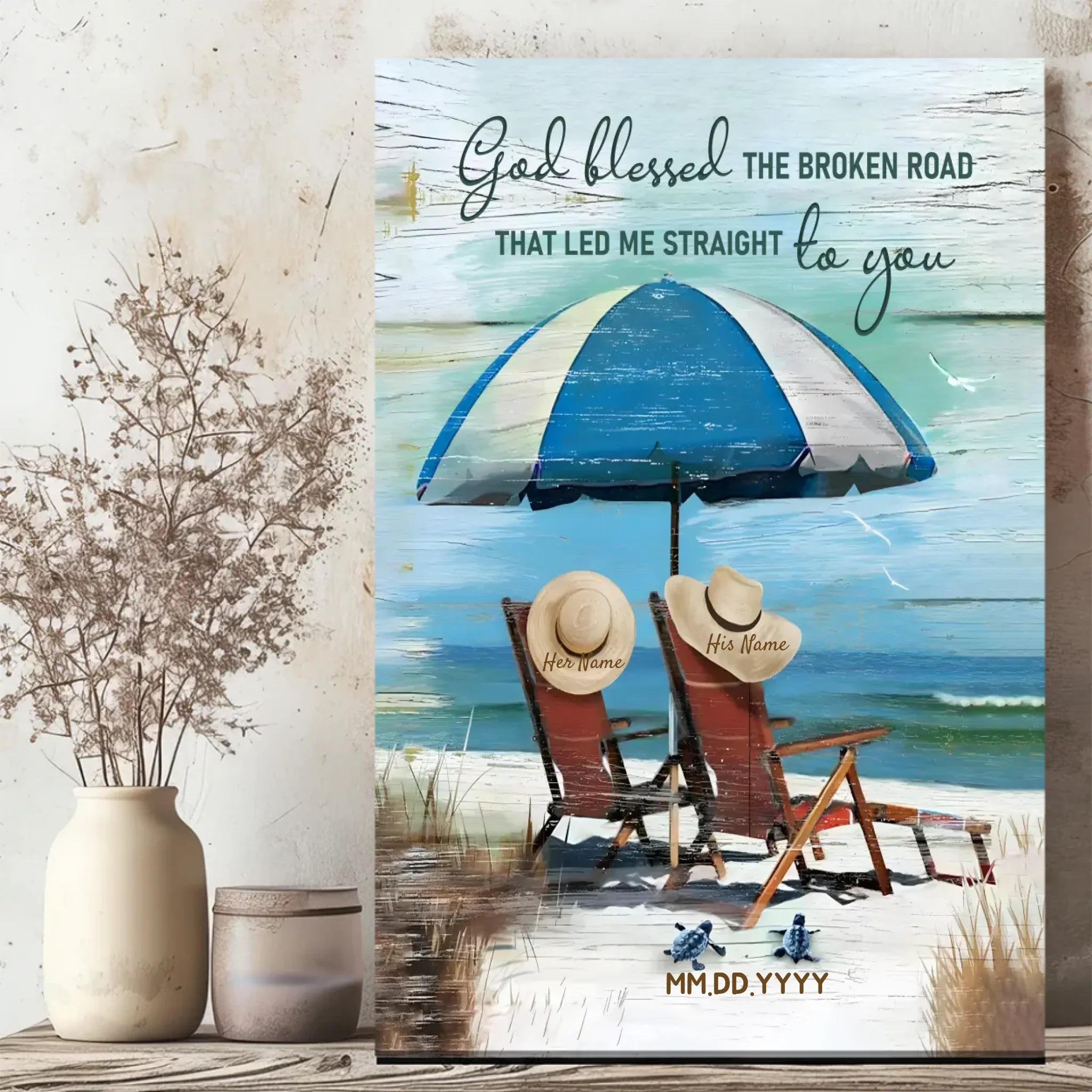 Customizable Wedding Canvas | 