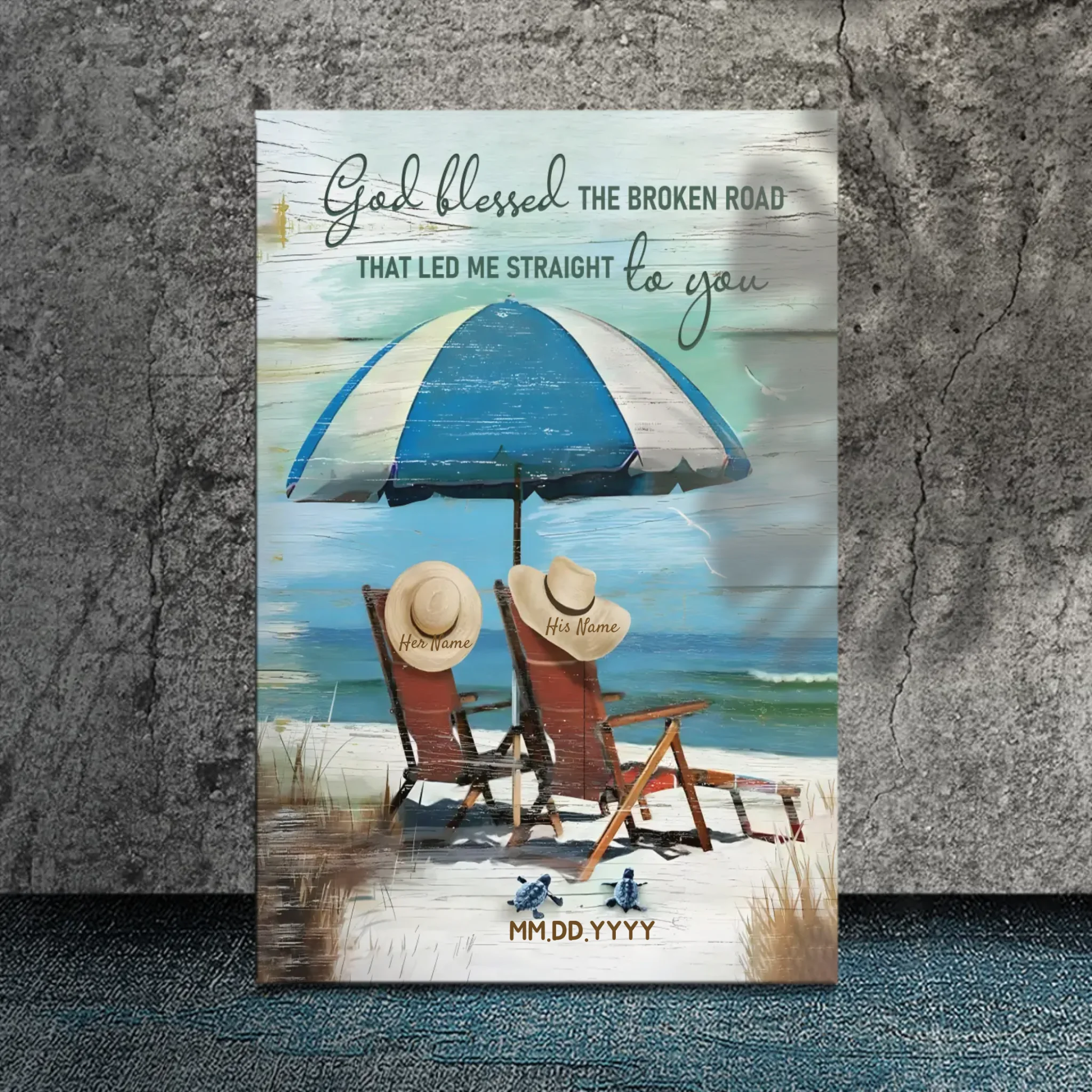 Customizable Wedding Canvas | 