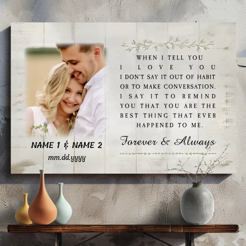 Custom Wedding Canvas | 