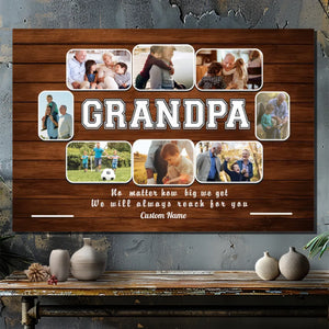 Personalized Grandpa Canvas - Cherish Family Memories Forever | 89Prints