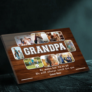 Personalized Grandpa Canvas - Cherish Family Memories Forever | 89Prints