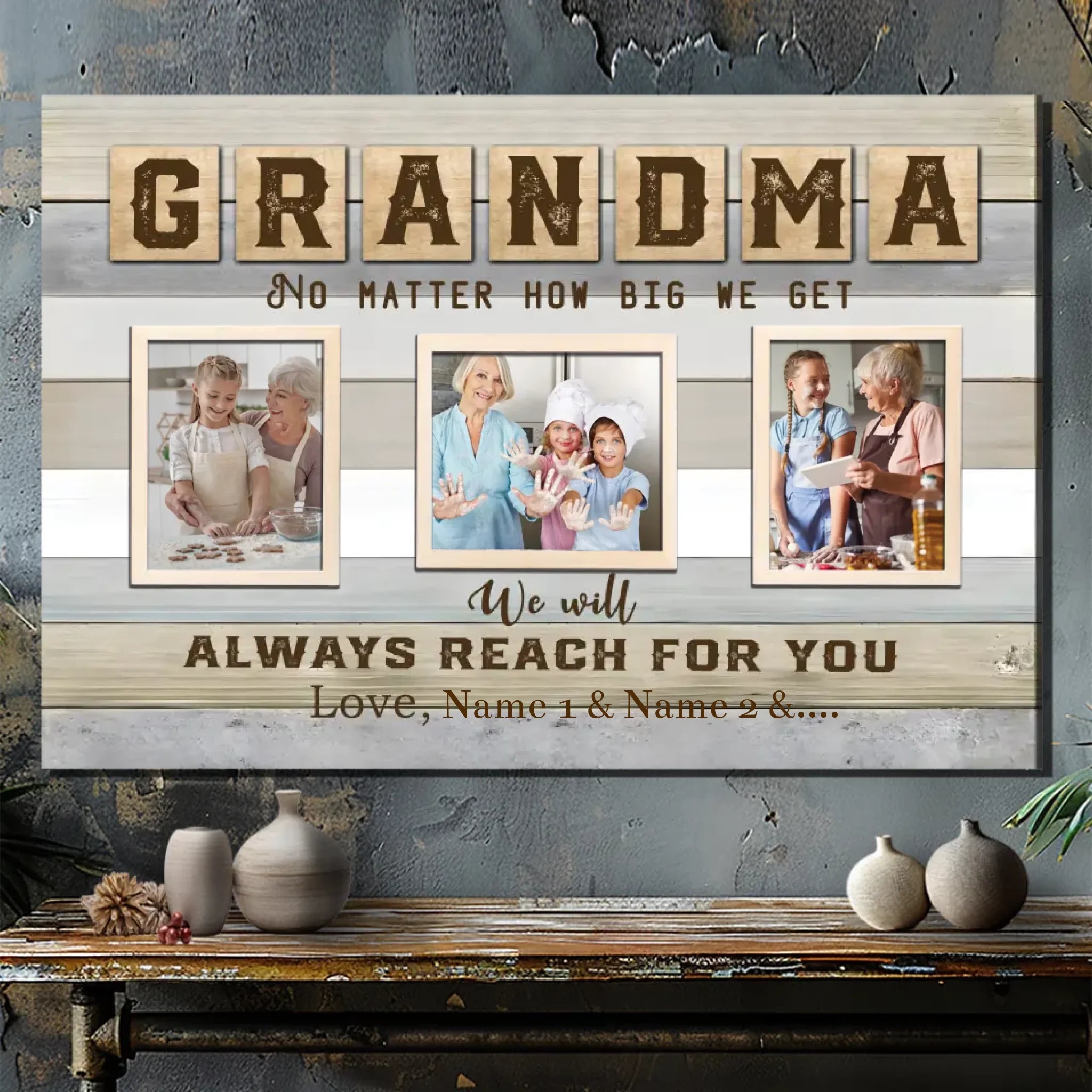 Custom Grandma Canvas - 
