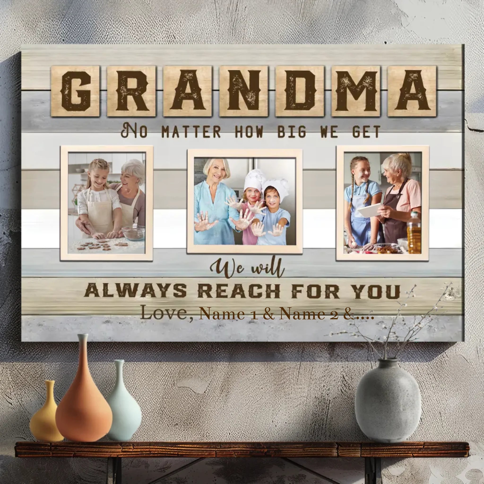 Custom Grandma Canvas - 