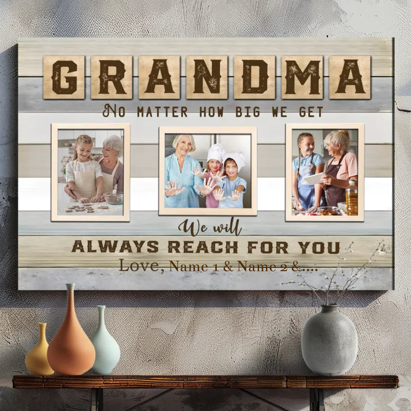 Custom Grandma Canvas - 