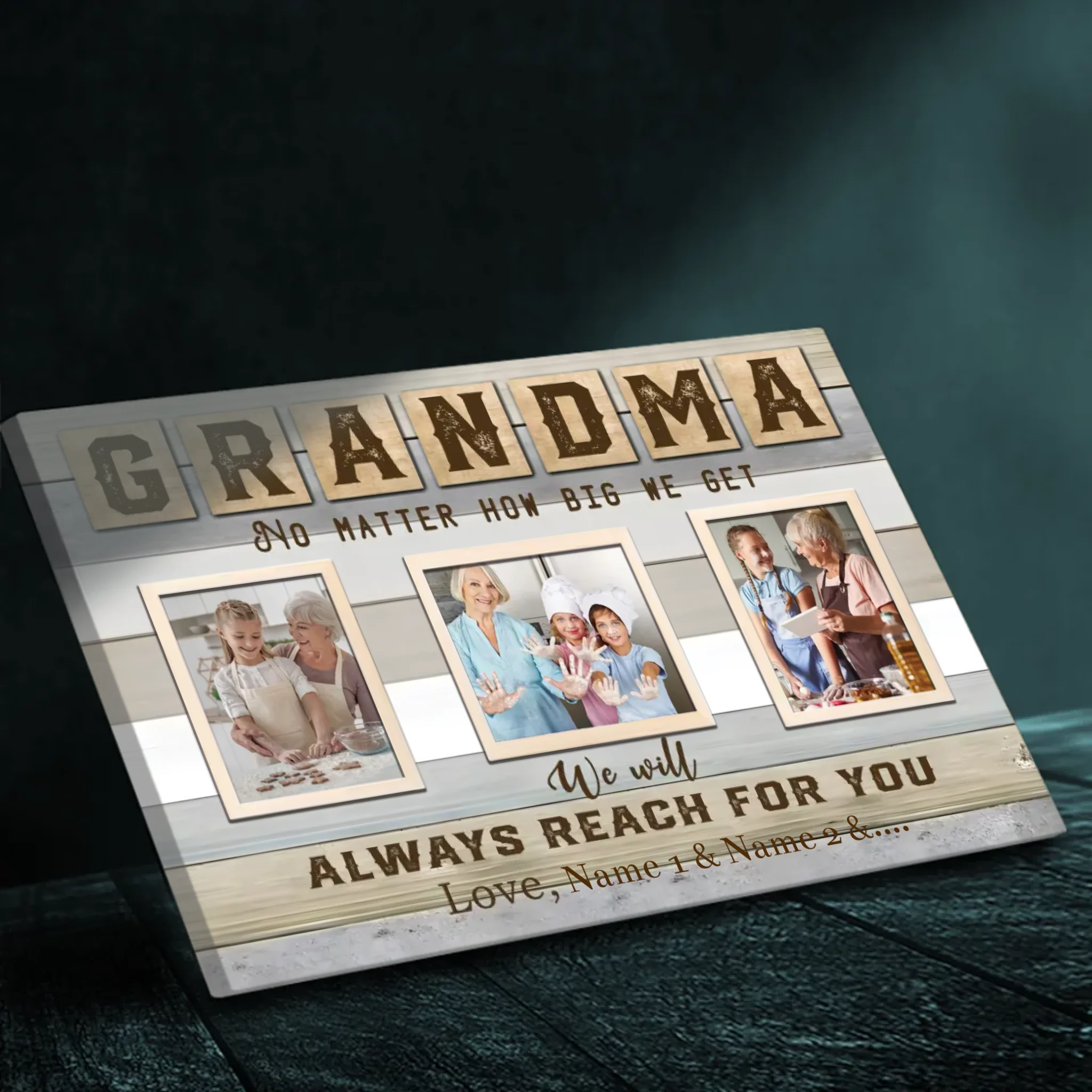 Custom Grandma Canvas - 