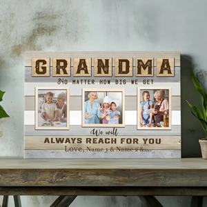 Custom Grandma Canvas - 