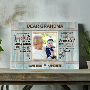 Personalized Canvas for Grandma: A Heartfelt Tribute of Love and Gratitude