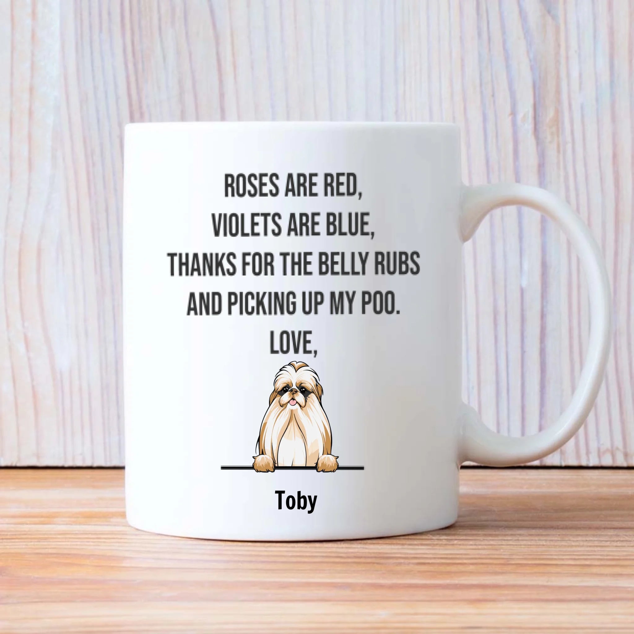 Personalized Dog Mug with Up to 3 Dogs - If I Miss My Dogs, Dogs Are My Kind of People –  89Prints