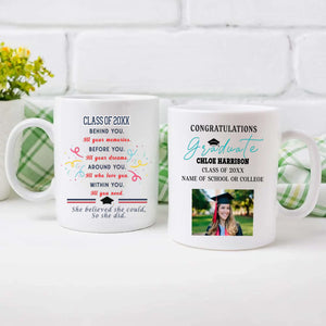 Graduation Magic Mug – Elegant Personalized Gift for Class of 20XX – 89Prints