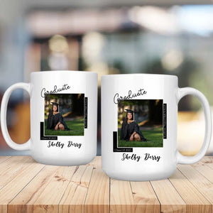 Elegant Graduation Mug – A Meaningful Gift to Celebrate Success & New Beginnings – 89Prints