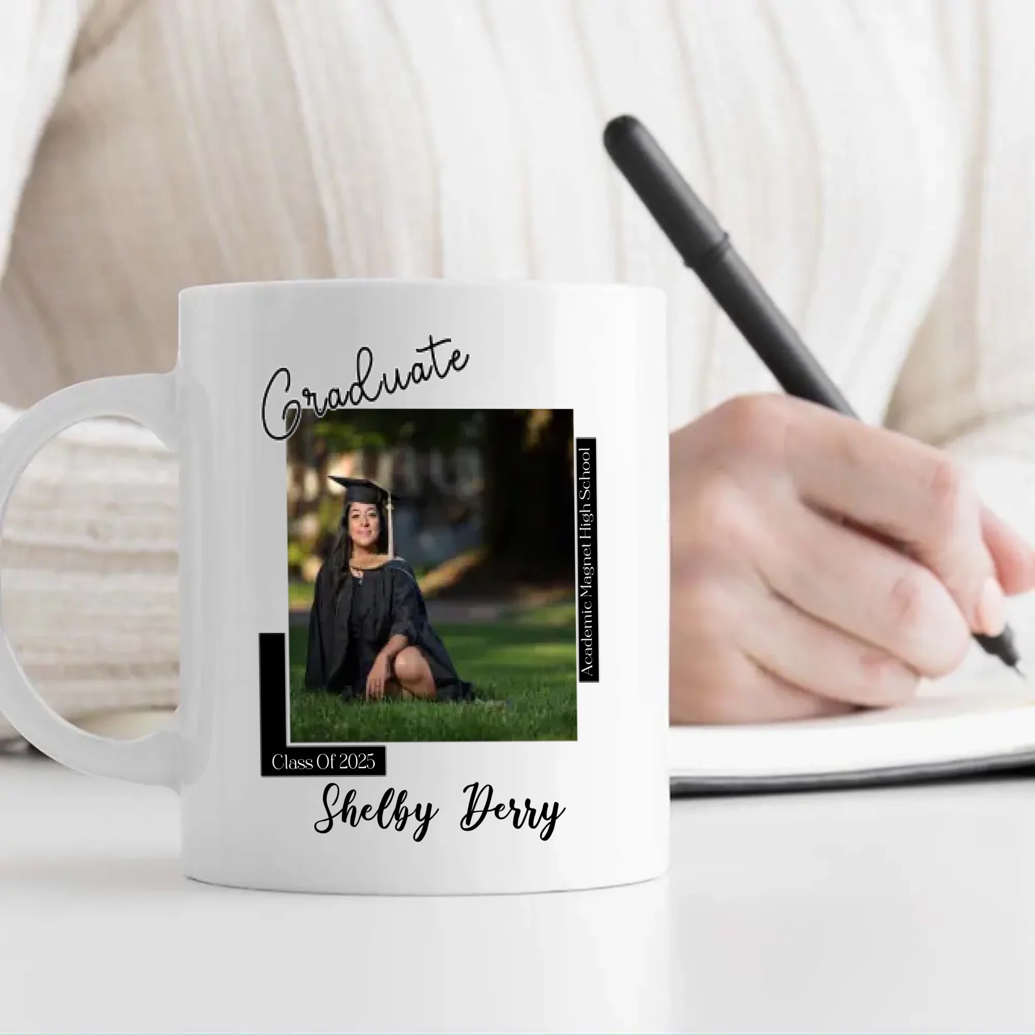 Elegant Graduation Mug – A Meaningful Gift to Celebrate Success & New Beginnings – 89Prints