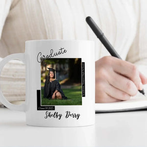 Elegant Graduation Mug – A Meaningful Gift to Celebrate Success & New Beginnings – 89Prints