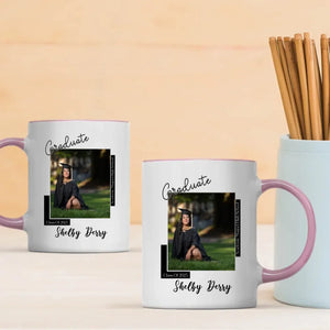 Elegant Graduation Mug – A Meaningful Gift to Celebrate Success & New Beginnings – 89Prints