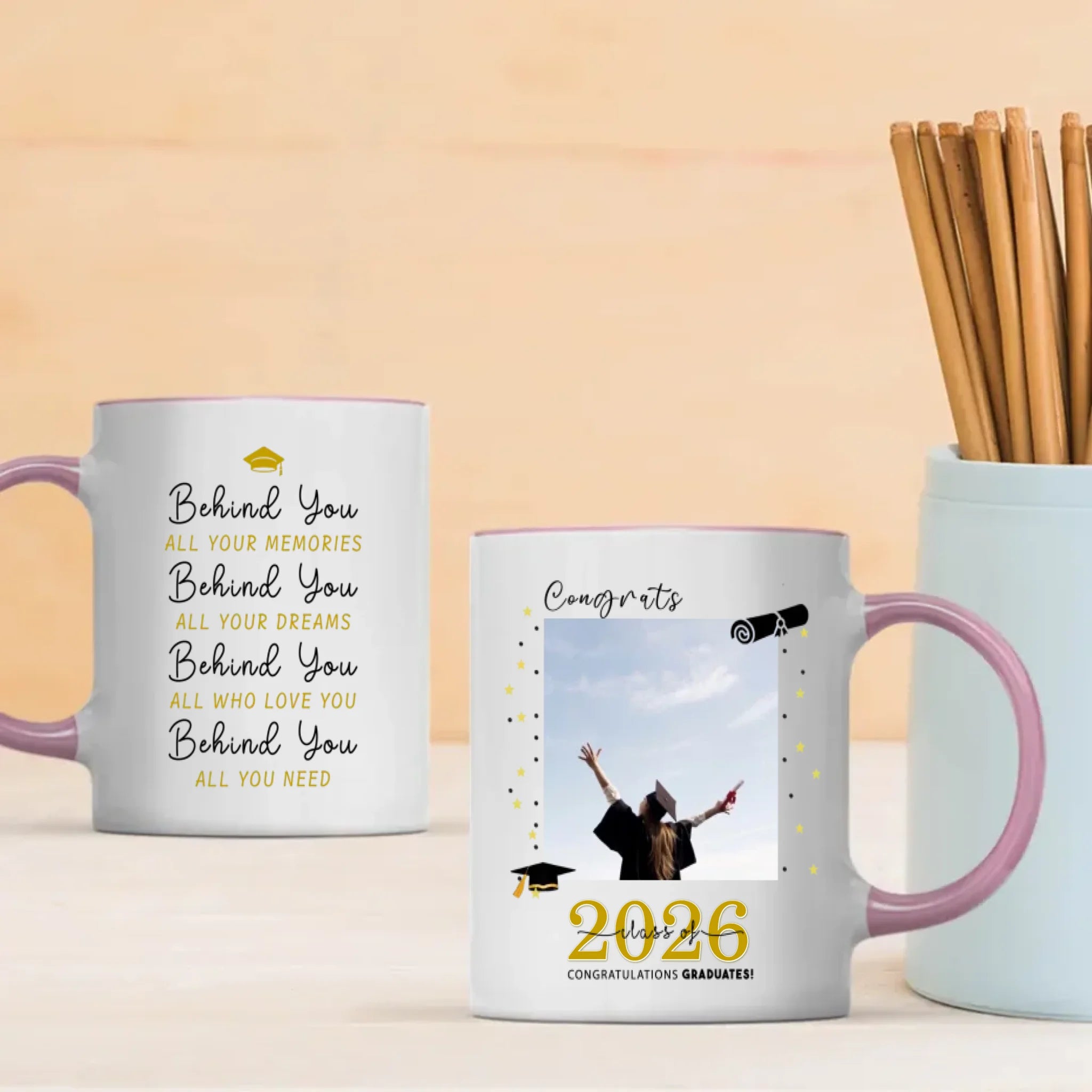 Modern Graduation Mug – Dream Big, Work Hard, Stay Humble – 89Prints