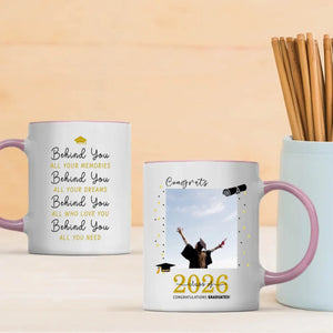 Modern Graduation Mug – Dream Big, Work Hard, Stay Humble – 89Prints