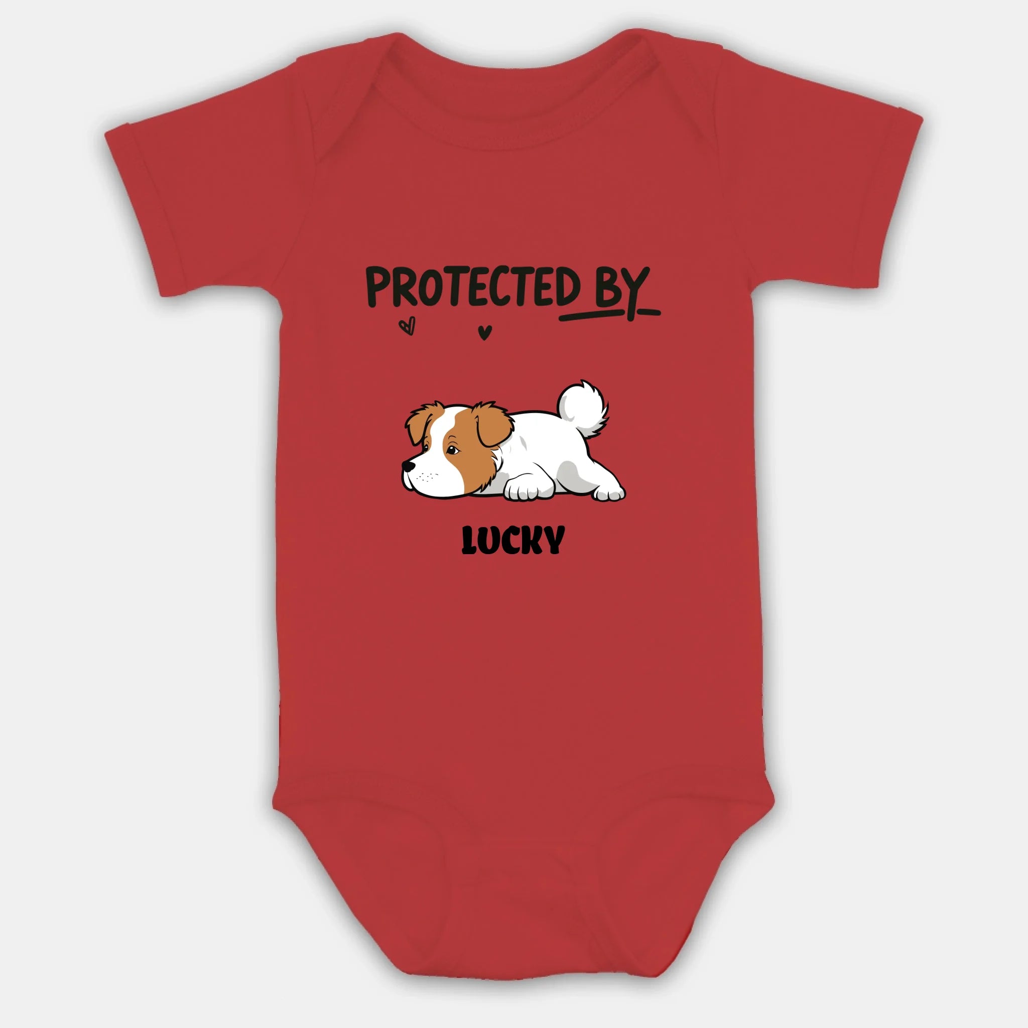 Personalized Baby Onesie with Dog – A Cute Keepsake for Newborns & Pet Families – 89Prints