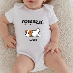 Personalized Baby Onesie with Dog – A Cute Keepsake for Newborns & Pet Families – 89Prints