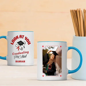 Good Luck Graduation Mug – Best Wishes for a Bright & Successful Future – 89Prints