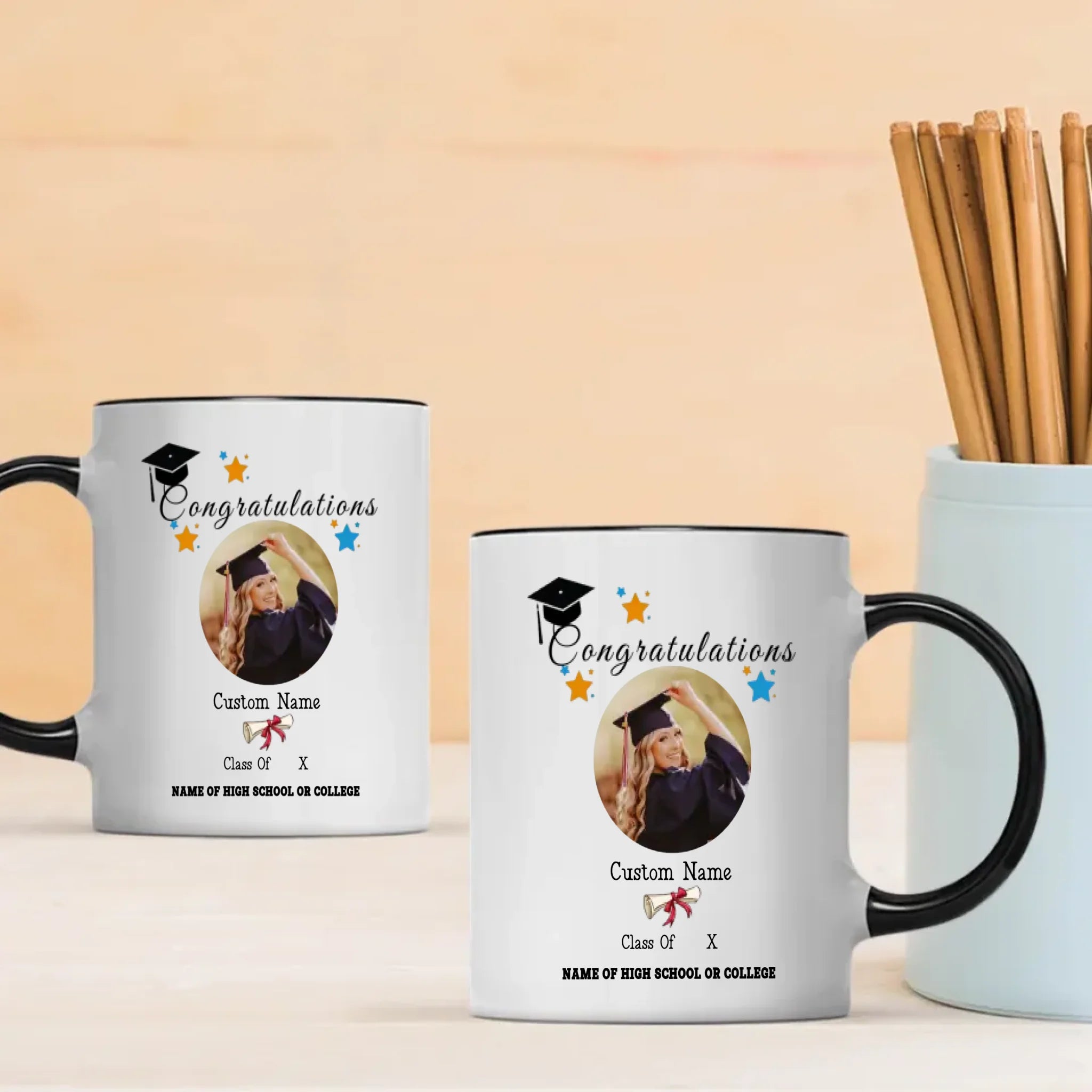 Success & Dreams Graduation Mug – Celebrate New Beginnings – 89Prints