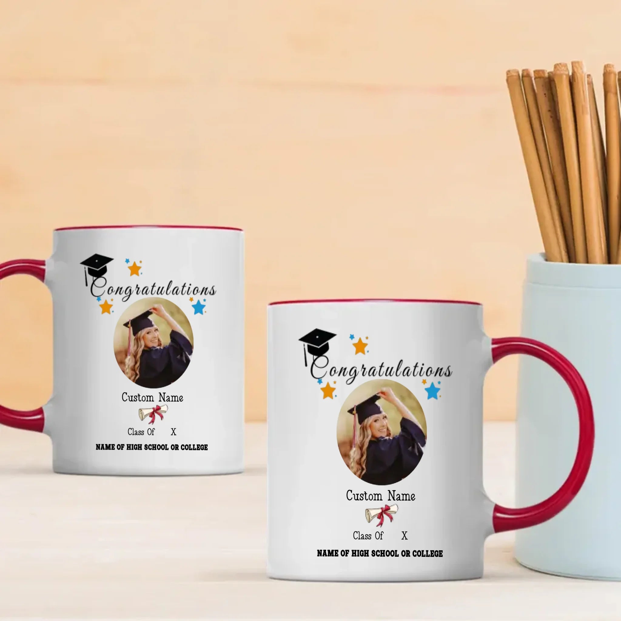 Success & Dreams Graduation Mug – Celebrate New Beginnings – 89Prints