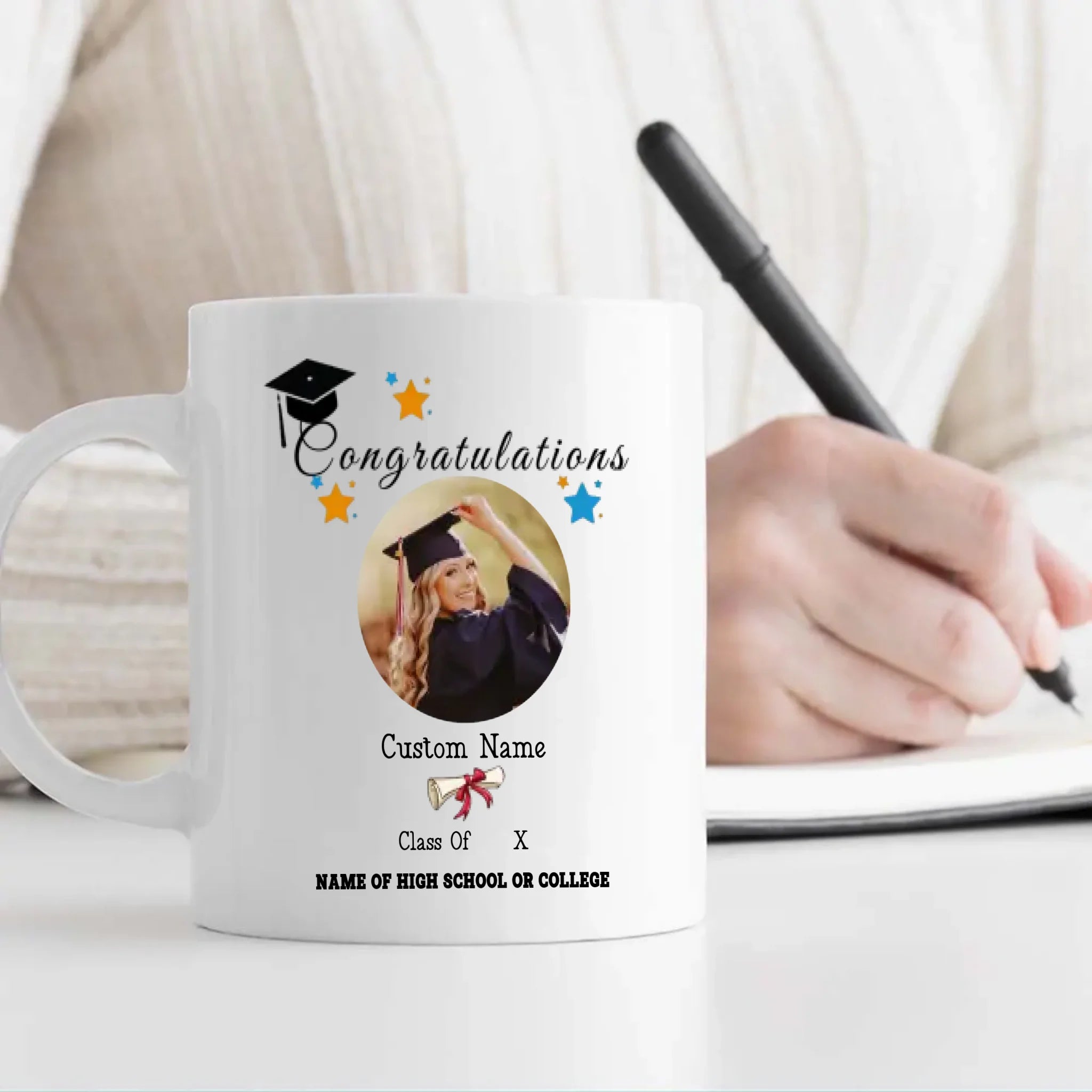 Success & Dreams Graduation Mug – Celebrate New Beginnings – 89Prints