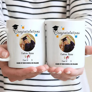Success & Dreams Graduation Mug – Celebrate New Beginnings – 89Prints