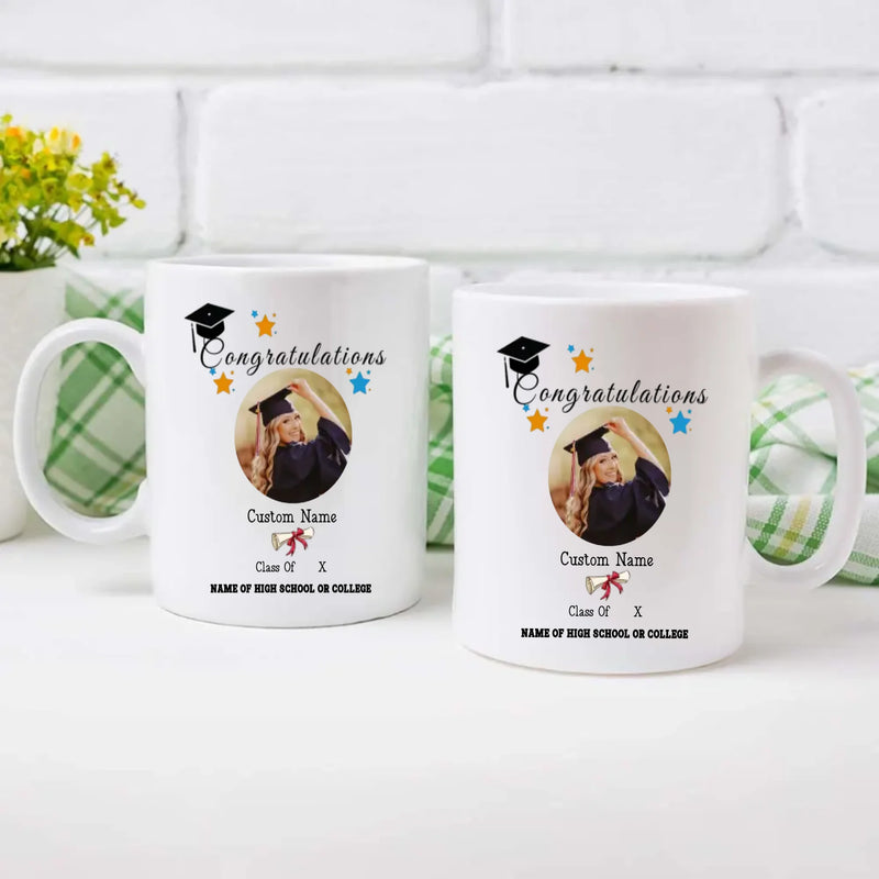Success & Dreams Graduation Mug – Celebrate New Beginnings – 89Prints