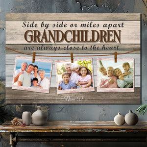 Custom Grandchildren Canvas - Cherish Family Memories, Near or Far | 89Prints