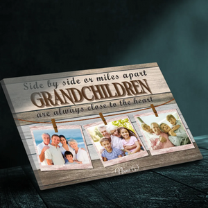 Custom Grandchildren Canvas - Cherish Family Memories, Near or Far | 89Prints