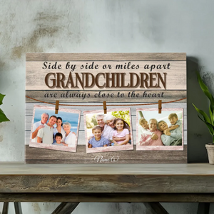 Custom Grandchildren Canvas - Cherish Family Memories, Near or Far | 89Prints