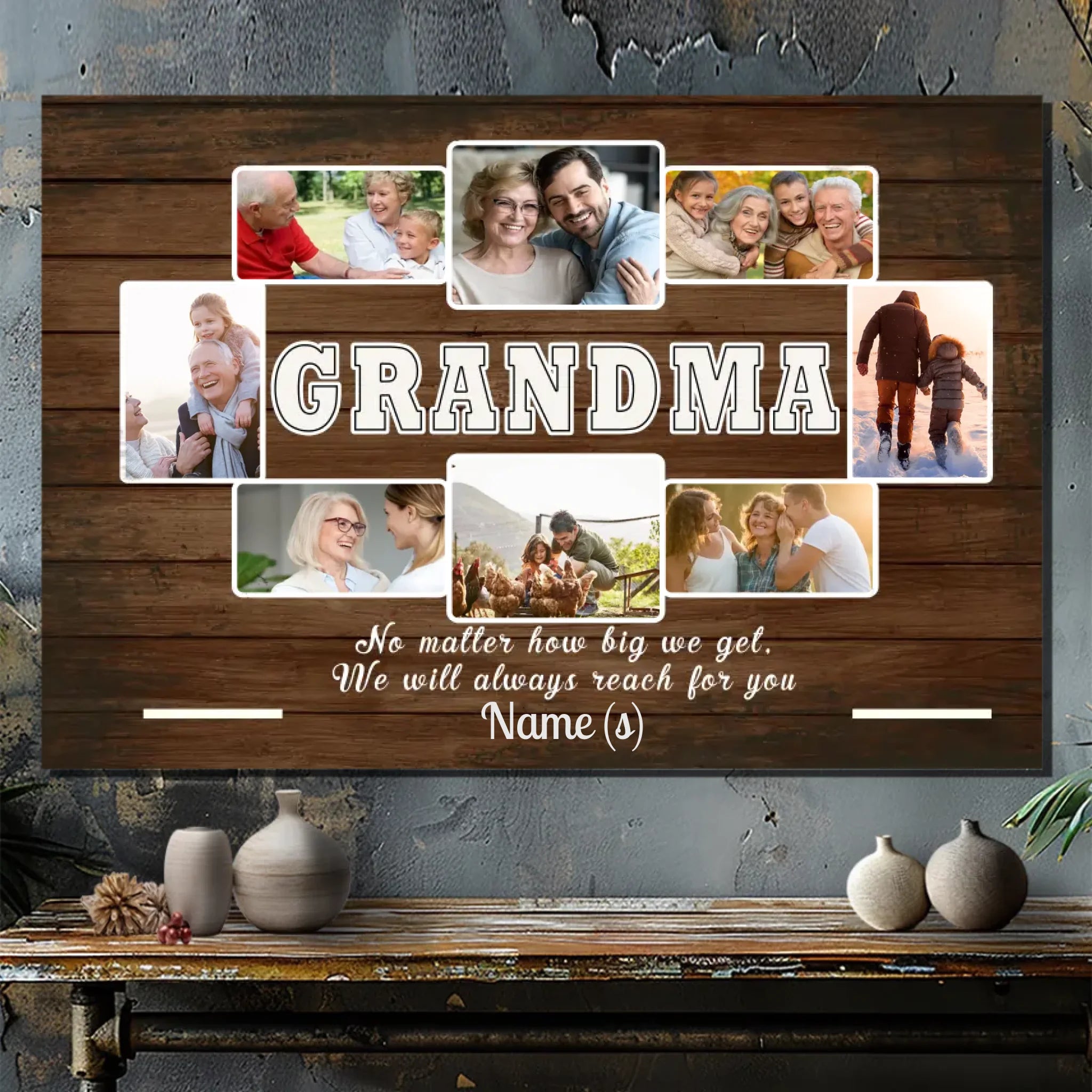 Customizable Canvas Art for Grandma – A Heartfelt Keepsake | 89Prints