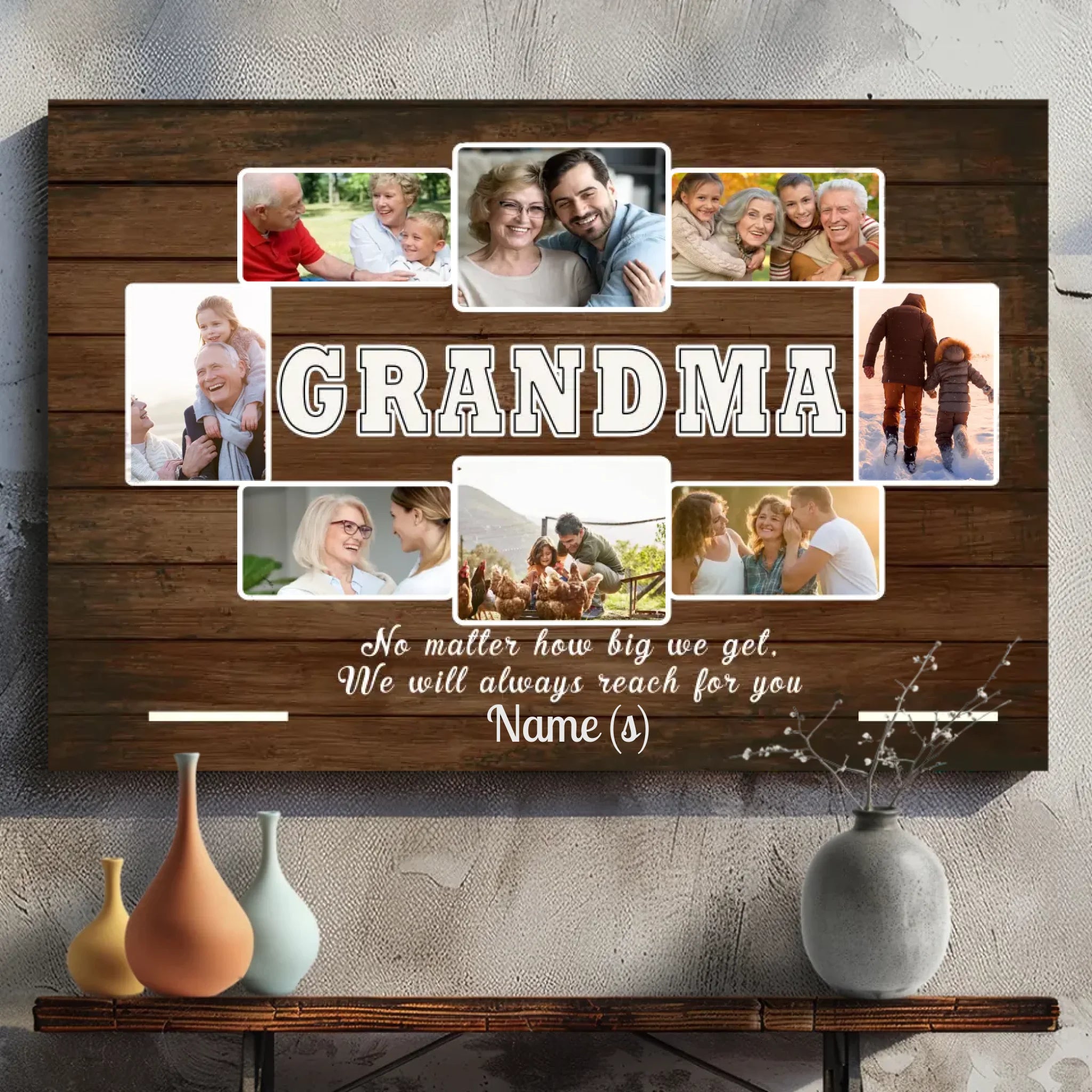 Customizable Canvas Art for Grandma – A Heartfelt Keepsake | 89Prints