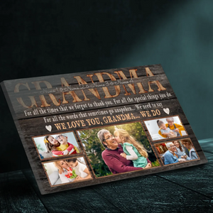Customizable Canvas Art for Grandma – A Heartfelt Expression of Love and Gratitude