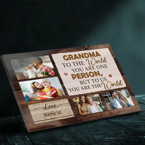 Personalized Canvas for Grandma – A Loving Tribute from the Heart | 89Prints