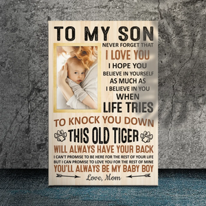 A Timeless Gift: Custom Canvas for Your Son’s Inspiration | 89Prints