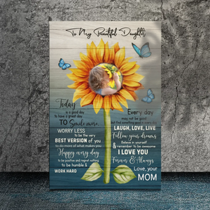 Uplifting Custom Canvas for Daughters - A Heartfelt Gift from 89Prints