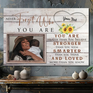 Inspirational Custom Canvas for Daughters - A Special Gift from 89Prints
