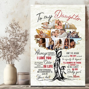 Custom Tree Canvas for Daughters: A Loving Reminder from 89Prints