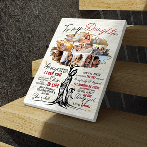 Custom Tree Canvas for Daughters: A Loving Reminder from 89Prints