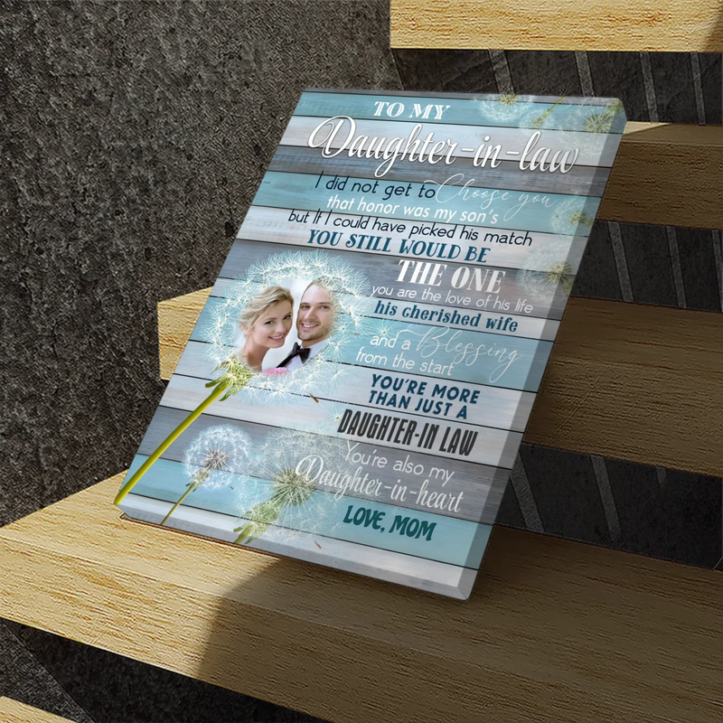 Customizable Canvas for Daughter-in-Law: A Heartfelt Gift from 89Prints